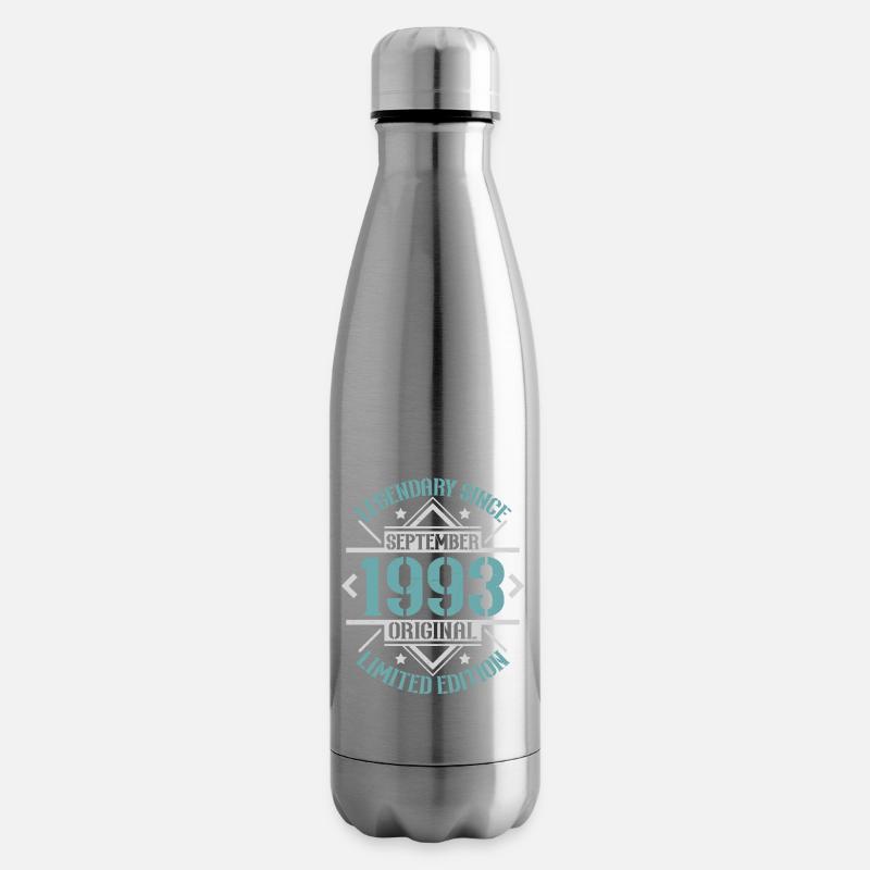 Vintage September 1993 Retro Geburtstagsgeschenk - Isolierflasche - Lightsilver