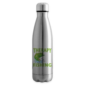 Für die einen ist es eine Therapie für den Rest vo - Isolierflasche - Lightsilver - Rechts