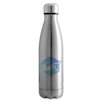 Grimpeur Escalade Hommes Escalade Femmes Escalade Bloc - Bouteille isotherme - argent clair - Droite
