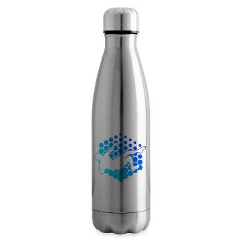 Climbing Climbing Climber Bouldering Bouldering - Insulated Water Bottle - silver - Right