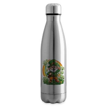 Saint Patrick 3 - Insulated Water Bottle - silver - Right