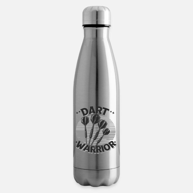 Guerrier de fléchettes - Bouteille isotherme - argent clair