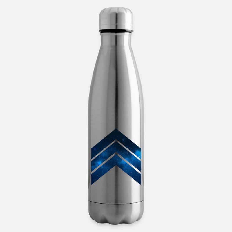 Blue Galaxy - Isolierflasche - Lightsilver