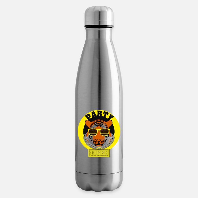 PARTYTIGER - Isolierflasche - Lightsilver