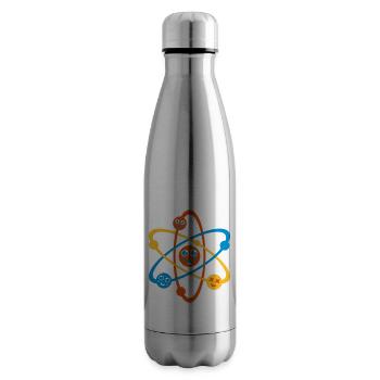 Physique mignonne - Bouteille isotherme - argent clair - Droite