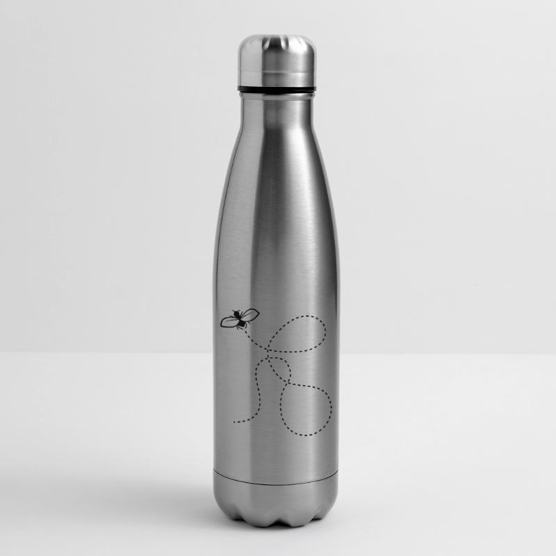Dashed Line Fly Insulated Water Bottle