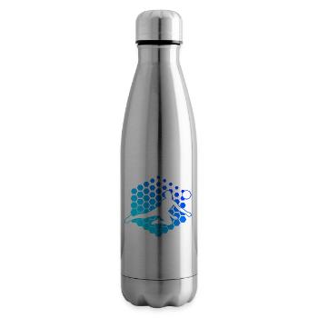 Volleyballspieler Damen Volleyballer Volley - Isolierflasche - Lightsilver - Rechts