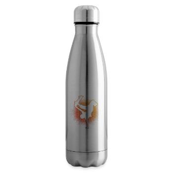 Skateboarders Men Women Skater Skateboarding - Insulated Water Bottle - silver - Right