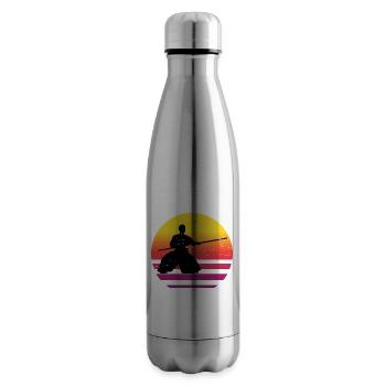 Kampfsport Damen Herren Aikido Aikidoka Martial Ar - Isolierflasche - Lightsilver - Rechts