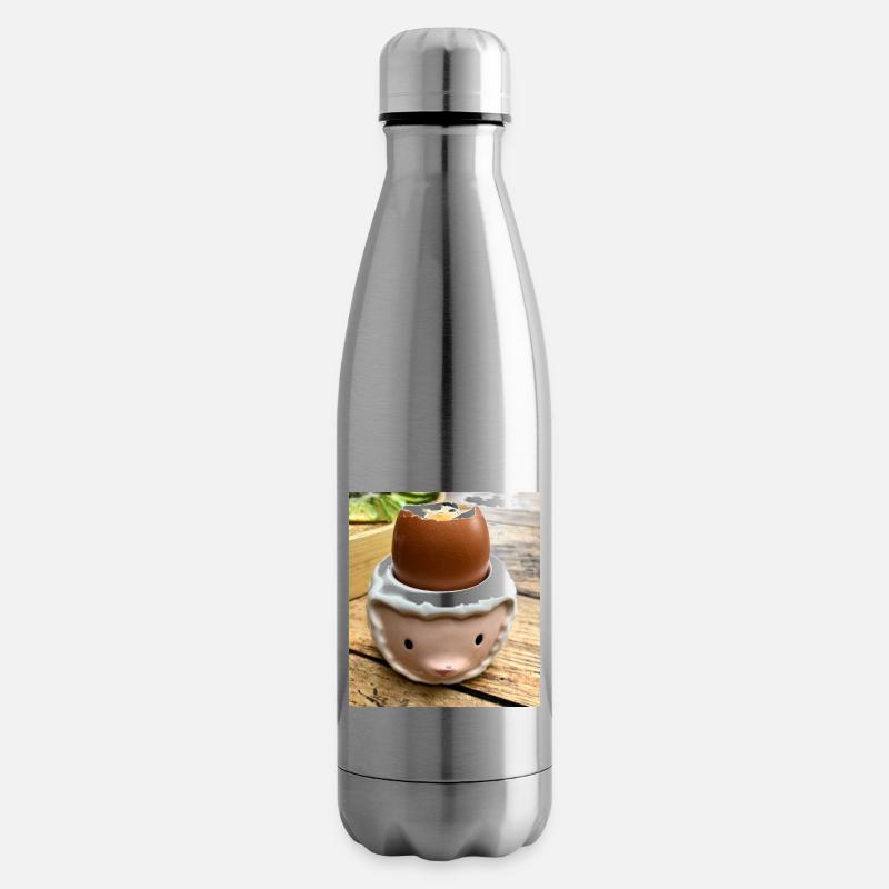 oeuf coque - Bouteille isotherme - argent clair
