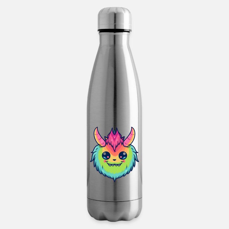 Mignon démon du mois de la fierté - Bouteille isotherme - argent clair