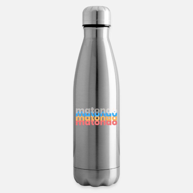 Mantondo - Isolierflasche - Lightsilver