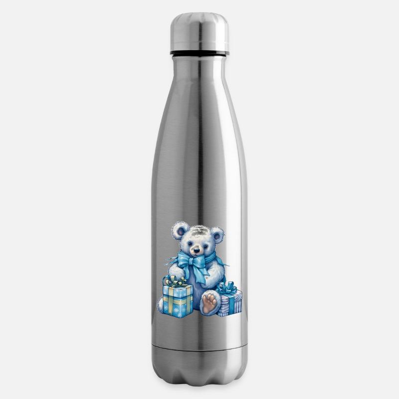 blue teddy 5 - Isolierflasche - Lightsilver