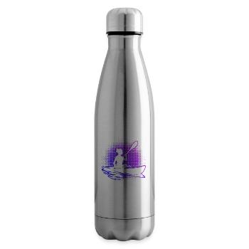 Kayak Kayak Canoë Kayak Femmes Hommes - Bouteille isotherme - argent clair - Droite