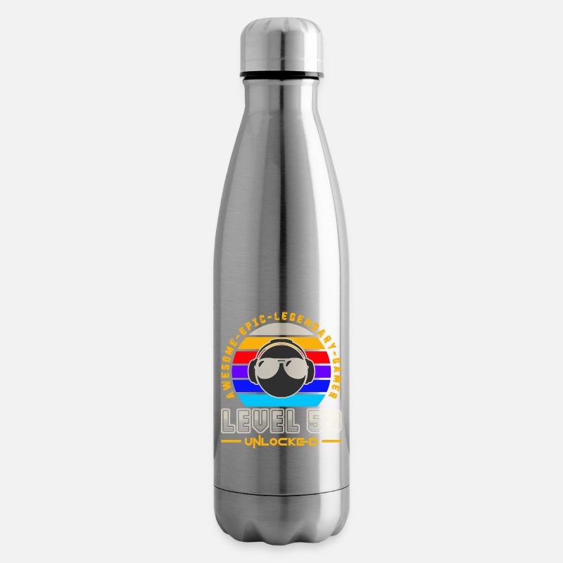 Level 53 - Bouteille isotherme - argent clair
