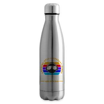 Level 58 - Insulated Water Bottle - silver - Right