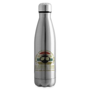 Level 30 - Bouteille isotherme - argent clair - Droite