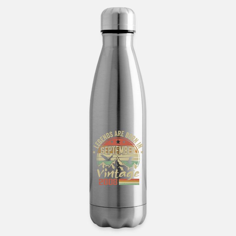 September 2008 Geburtstagsgeschenk September 2008 - Isolierflasche - Lightsilver