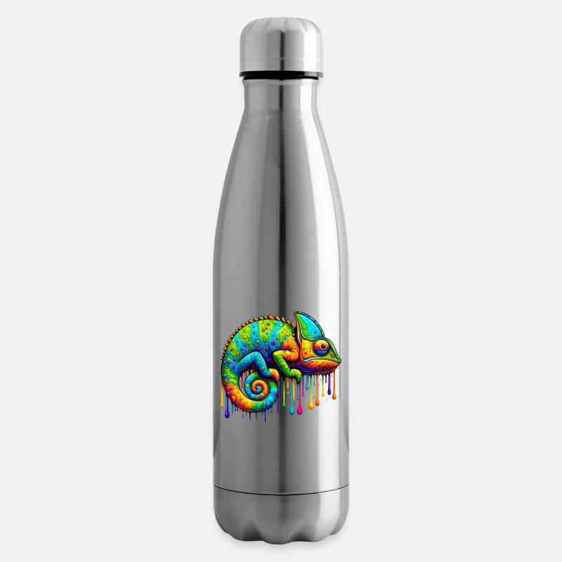 Chamäleon - Isolierflasche - Lightsilver