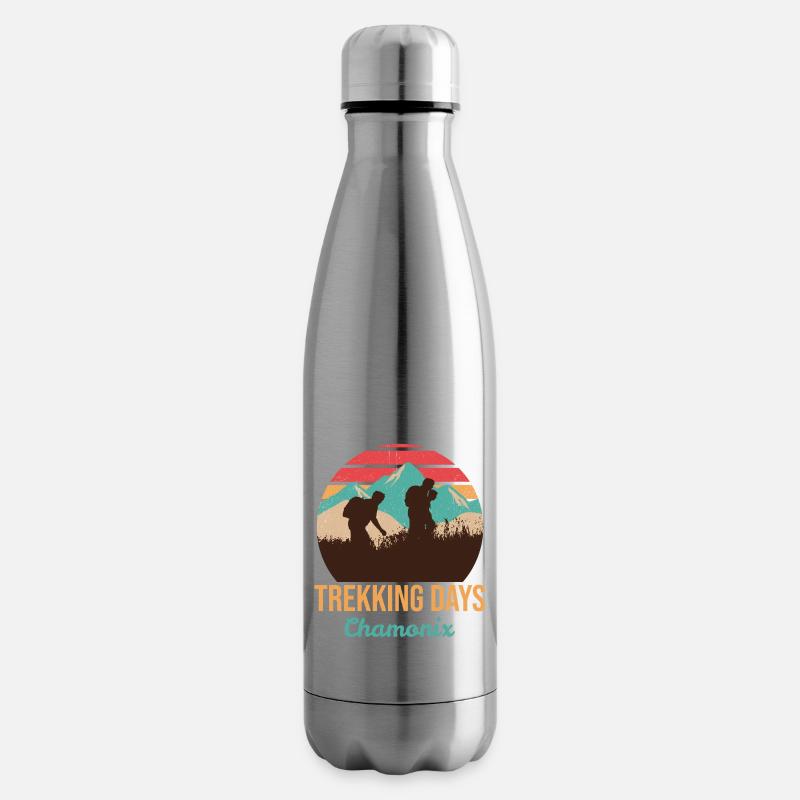 Trekking days 2 Chamonix - Bouteille isotherme - argent clair