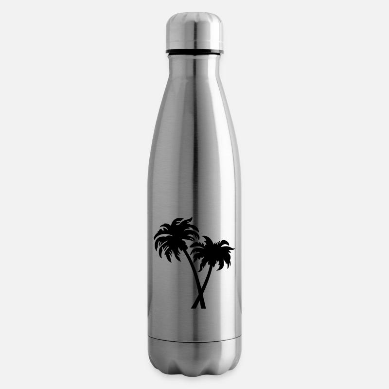 cocotier - Bouteille isotherme - argent clair