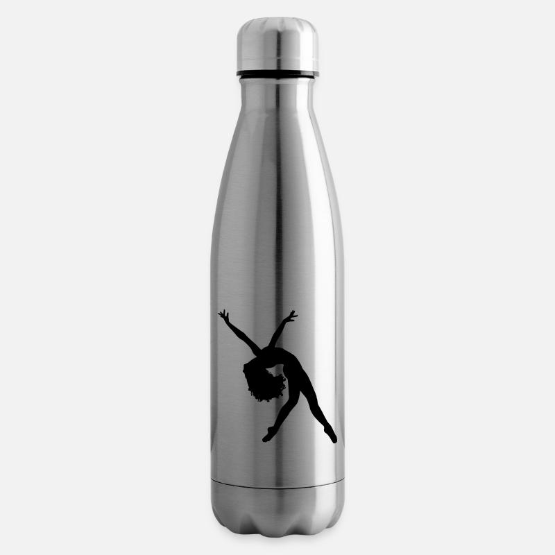 danseuse - Bouteille isotherme - argent clair
