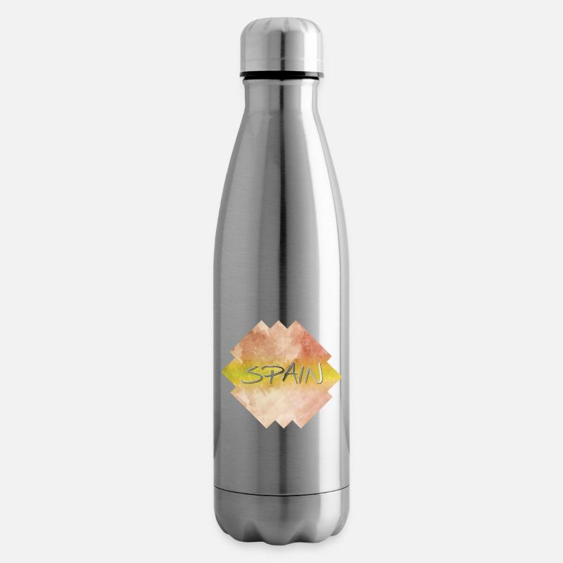 Spain - Spanien - Isolierflasche - Lightsilver