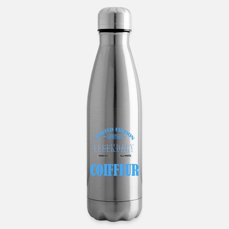 COIFFEUR - Bouteille isotherme - argent clair