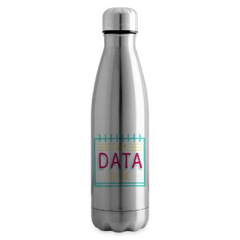 Sprich Daten mit mir - Isolierflasche - Lightsilver - Rechts