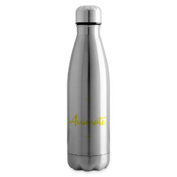 Eat Sleep Animate Repeat - Isolierflasche - Lightsilver - Rechts