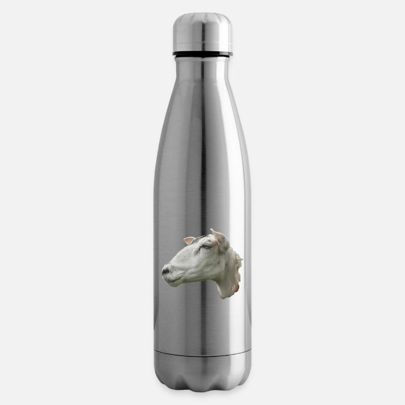 Schafkopf - Isolierflasche - Lightsilver
