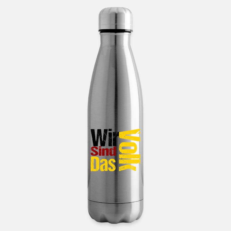 Wir_SInd_Das_Volk - Isolierflasche - Lightsilver