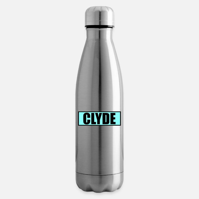 CLYDE - Bouteille isotherme - argent clair