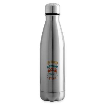 CERVEAU DE JOUEUR - Bouteille isotherme - argent clair - Droite