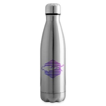Diver Scuba Diver Scuba Divers Diving - Insulated Water Bottle - silver - Right