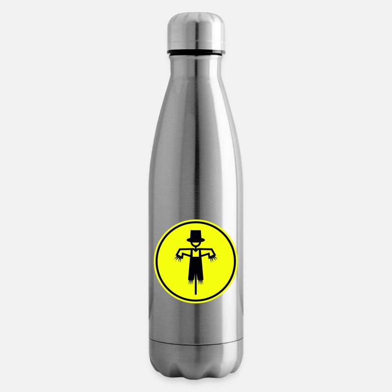 Épouvantail - Bouteille isotherme - argent clair