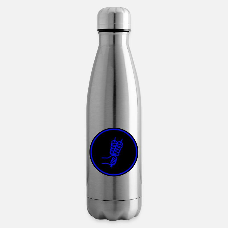 Spieß grill Icon - Isolierflasche - Lightsilver