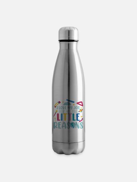 Erzieher/in - Isolierflasche - Lightsilver