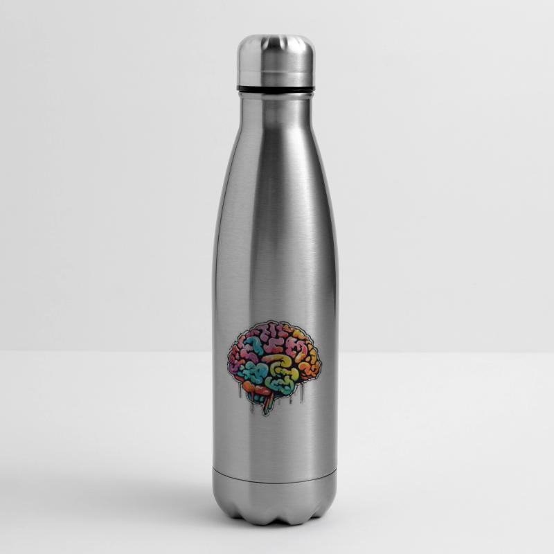 Brain / Knowledge / Intelligence / Clever / Thinking Insulated Water Bottle