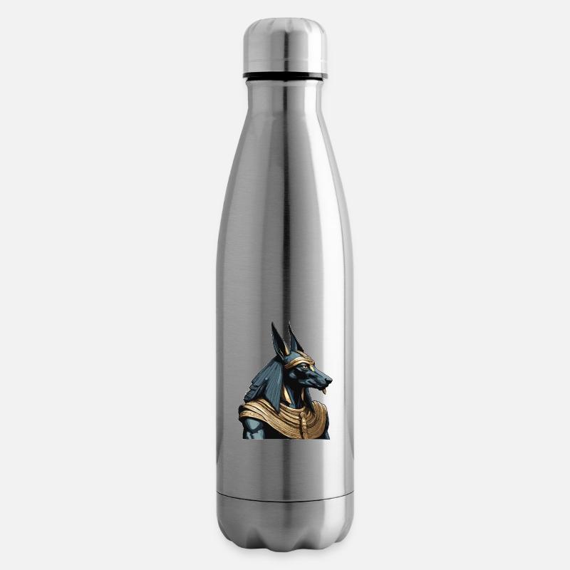 Ägypten / Pharao / Mumien / Hieroglyphen / Sphinx - Isolierflasche - Lightsilver