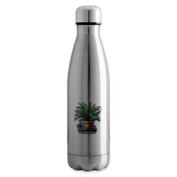 Houseplant / Potted Plant / Decoration / Pot - Insulated Water Bottle - silver - Right