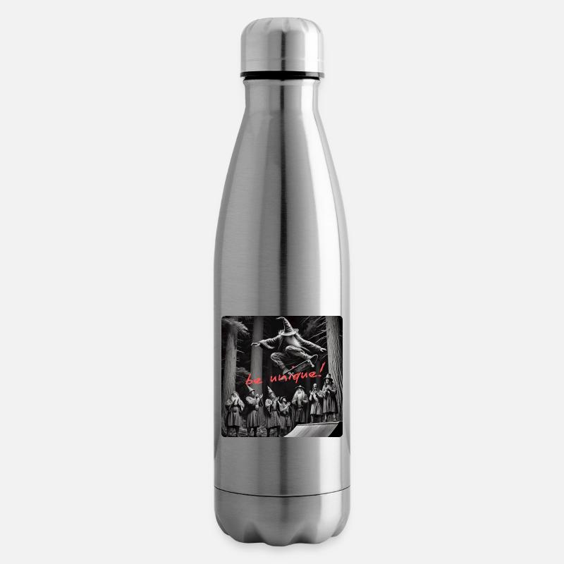 Crazy Wizard Skateboard - Bouteille isotherme - argent clair