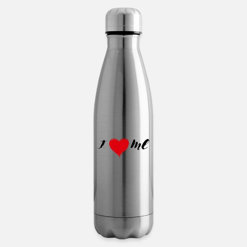 I Love Me - Isolierflasche - Lightsilver