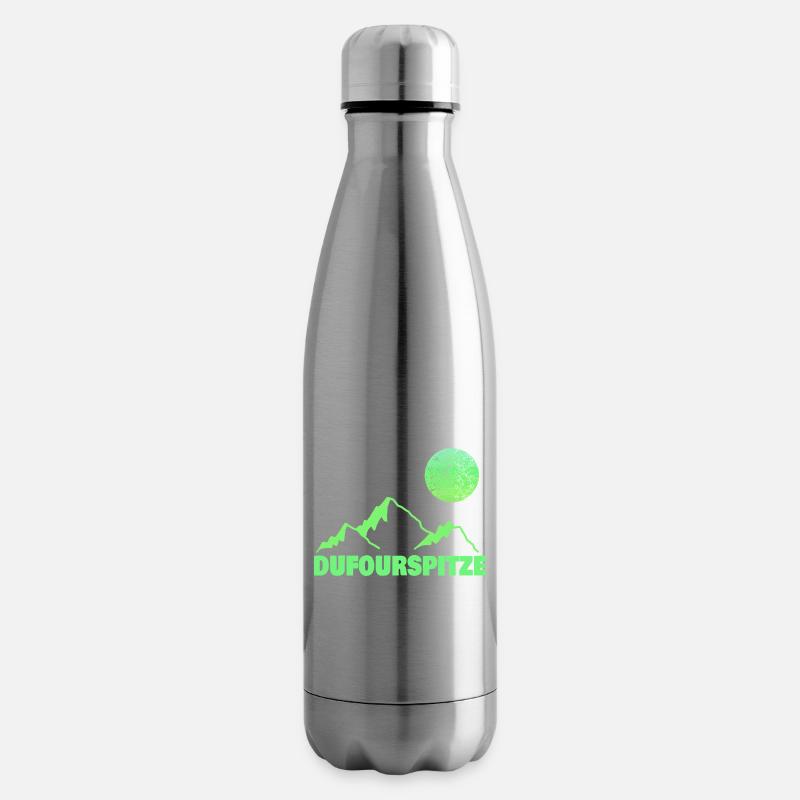 dufourspitze als Klettern - Isolierflasche - Lightsilver