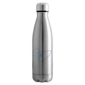 Jetski fahren Herren Jetski Jetskiing Wassersport - Isolierflasche - Lightsilver - Rechts
