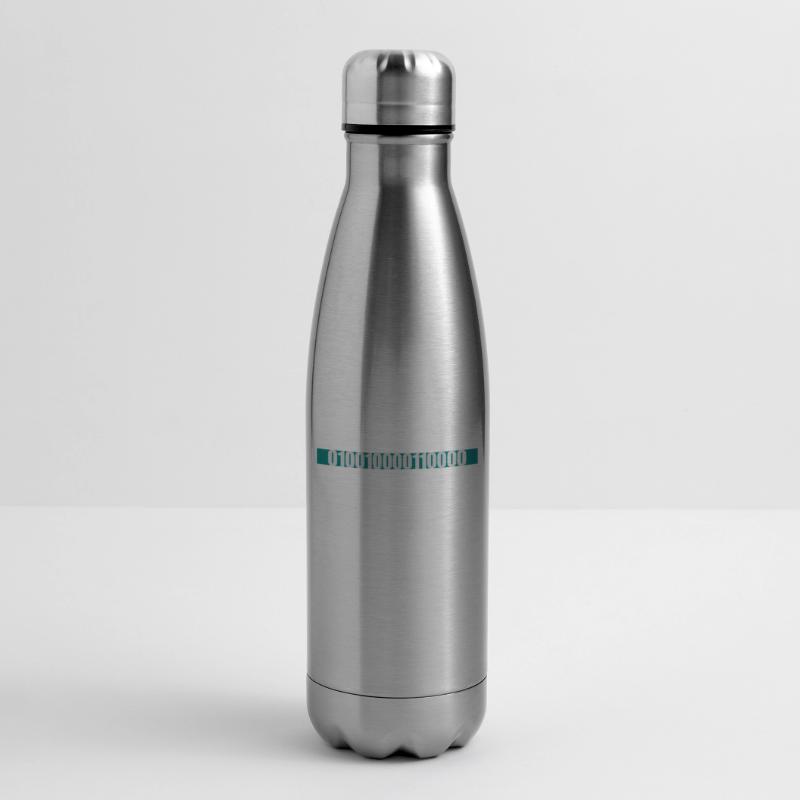 Langage de programme de code binaire Bouteille isotherme