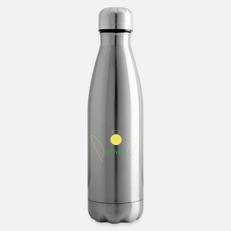 be free! - Isolierflasche - Lightsilver