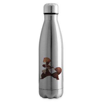 Judo Mongoose - Insulated Water Bottle - silver - Right