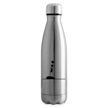 Tonne - Boje Nordsee Segeln Ostsee Maritim - Isolierflasche - Lightsilver - Rechts