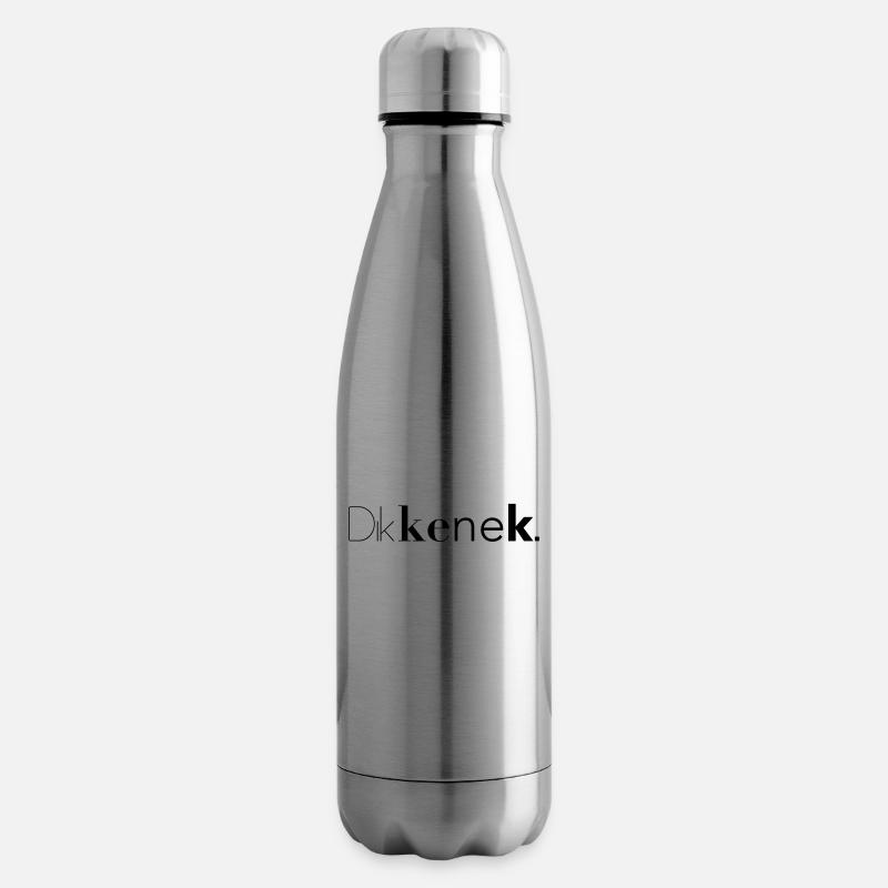 dikkenek - Bouteille isotherme - argent clair